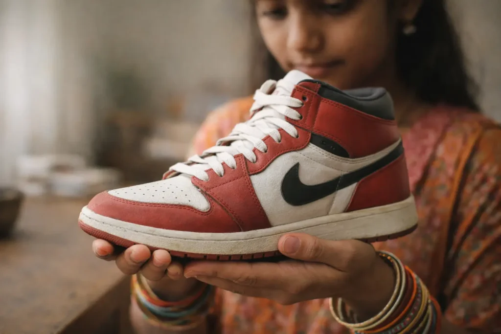 mercado de sneakers usados e em restauração em crescimento